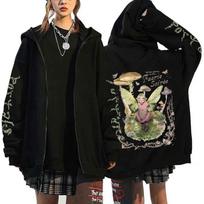 Melanie Martinez Portals Tour Zip Up Hoodies L gray