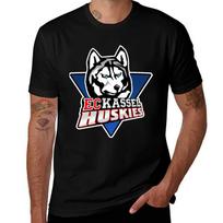 Kassel Huskies ledo ritulio marškinėliai Laisvalaikio kasdieniai su grafiniu paveikslėliu L black