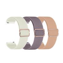18/20/22mm Reguliuojamas Elastingas Nailoninis Dirželis Garmin Venu 4/3/2/Sq 2/Forerunner 255/265/245/955/Vivoactive 4/4S Sportiniam Laikrodžiui 20mm gray