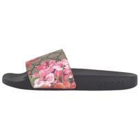Gucci Moteriškos Gg Supreme šlepetės 'Blooms' Moteriškos 408508 KU200 8919 34 gray
