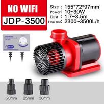 DC Variable Frequency Water Pump Marine Reef Aquarium Pond Water Pumps High Lift Silent Submersible Pump JDP-3500 red
