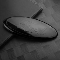 3D Automobilio Priekinės Variklio Dangčio Emblema, Ženkleliai, Kamieno Apdailos Lipdukas Ford Mk4 Ranger Transit Kuga Mustang Mondeo Fiesta Focus 2 3 14.5x5.8cm