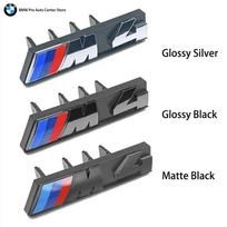 3D ABS Automobilio Priekinės Grotelių Ženkliukas Emblema Sagtis BMW M Logotipui M2 M3 M4 M5 M6 F48 G01 E84 E83 F39 F10 F30 Automobilio Stiliaus Aksesuarai Glossy Silver gray