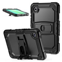 Suitable for Samsung Tab A11 8.7inch Griffin stand protective case X110/115 silicone anti-drop three-proof case Tab A9/8.7inch（X110/115 gray