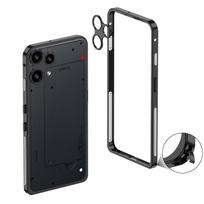 Nothing Phone 3 3A 3A Pro 3A Lite 4A Pro Ultra-Slim Metal Frame Case | with Seahorse Buckle & Independent Camera Lens Protector Nothing Phone (3) juoda