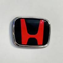 Honda Automobilio H Logotipo Ženklelis Variklio Dangtis Priekinės Grotelės Galinis Bagažinės Dangtis Vairo Ženklelis Honda Civic Fit City Accord Fit VEZEL HRV Odyssey Honda&50mmX40mm
