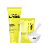 FROMLABS baltymų stipriklio milteliai plaukų modeliavimo kaukės gydymo rinkinys pažeistiems plaukams prižiūrėti 200ml 1 set