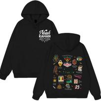 Noah Kahan The Great Divide Tour  Graphic Print Hoodie Men Women Fashion Sweatshirt Long Sleeves Casual Hip-Hop Pullover S juoda