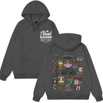 Noah Kahan The Great Divide Tour  Graphic Print Hoodie Men Women Fashion Sweatshirt Long Sleeves Casual Hip-Hop Pullover S black
