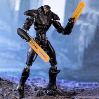 Gipsy Danger Mecha Figure Titan Model Obsidian Monster Statue Collectible Armor Toy Obsidian(18cm)