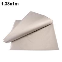 Laidus Nikelio Vario Faraday audinys Sidabrinis RFID blokavimo medžiaga EMF EMI RF RFID Shielding 1.38x1m