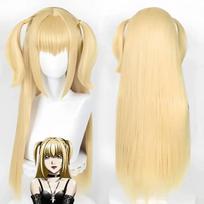 Anime Mirties Cosplay Kostiumas Suknelės Rinkinys Su Karoliais Peruku Misa Amane Juoda Serija Helovinas Scenos Pilnas Kostiumas XXXL smėlis