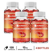 Astaksantinas 12 mg 120 minkštųjų kapsulių — Antioksidacinė parama, Imuninės sistemos palaikymas, Kasdienė gerovė 120*4