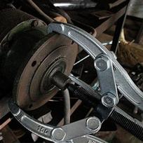 3\  75mm Gear Bearing Puller Tool Hub Multifunctional Puller Kit 3 Jaw Reversible Fly Wheel Pulley Removal Extractor gray
