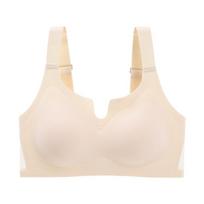 Besiūliai intymios liemenėlės liemenė Vienspalvis apatinis trikotažas moterims Minkštas, patogus jogos viršutinis seksualus apatinis trikotažas. 3XL beige