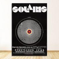 Filmo Vintažiniai Spaudiniai Medijos Sienų Dekoravimas, Retro Plakatai Filmo Menas Solaris Sienų Menas Drobės Tapyba Solaris Plakatas Andrejus Tarkovskis Be Rėmo 40*50cm gray