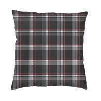 Golfo GTI tartano languoto rašto pagalvės užvalkalo dekoravimas Prabangus geometrinės tekstūros pagalvėlės dekoravimas salono kvadratinis pagalvės užvalkalas 40x40cm 16x16in