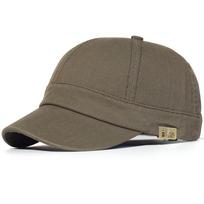 Trumpo krašto beisbolo kepuraitė, vyriška, moteriška, minkšta vintažinė tėčio kepurė, reguliuojama sunkvežimio stiliaus žemo profilio kepuraitė Adjustable 56-60 cm gray