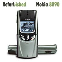 Atnaujintas originalus Nokia 8890 GMS 2G mobilusis telefonas su 1 SIM kortele simple set juoda