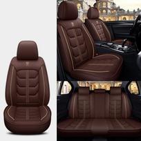 Universalus 5 komplektų automatinis sėdynės pagalvėlė odinis 5 sėdynės universalus automobilio sėdynės užvalkalas, atsparus vandeniui automobilio sėdynės užvalkalas