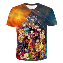 Animacinių filmų Dragon Ball Z marškinėliai berniukui vasariniai Super Mario marškinėliai trumpomis rankovėmis greitai džiūstantys S orange