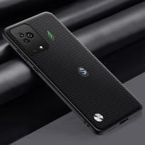 Silikoninis apsauginis telefono dėklas For BlackShark 5 Pro 5Pro Prabangus PU odos dėklas For Xiaomi Black Shark 5 Pro Matinis dangtelis Coque For Black Shark 5Pro matinė juoda spalva