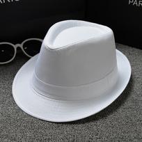 Medvilninis ir lininis audinys Panamos vienspalvis skrybėlė Jazz kepurė nuo saulės Vyriška ir moteriška pora Britų kepurė nuo saulės (about 58cm) adult gray