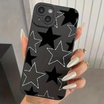 Penkiakampė žvaigždė Silikoninis telefono dėklas iPhone 15 14 13 12 11 16 Pro Max XS XR X 7 8 16 15 Plus SE 2020 Atsparus smūgiams Minkštas dėklas For 7 Plus Or 8 Plus