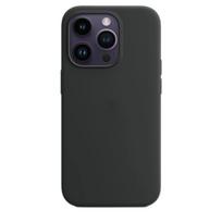Originalus belaidžio įkrovimo dėklas iPhone 14 Pro Max Plus Apple dėklas Magsafe skysto silikono dėklas magnetinis pilnos apsaugos dėklas for iphone14 (6.1") black