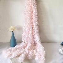 100 cm ilgio dirbtinės magnolijos gėlės Gražios kabinamos šviesiai rausvos spalvos