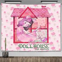 Melanie Martinez New Portals Music Album Cover Wall Flag Tapestry Meme Tapestry Aesthetic Room Decoration Party Backdrops 95x73cm pink