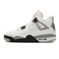 Air Jordan 4 Retro OG GS White Cement 2025 Vaikiški sportbačiai Tech-Grey Black Fire-Red IB4171-100 37.5 white