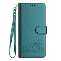Dėl Huawei P Smart FIG-LX1 dėklo piniginės Apsaugantis nuo vagysčių Šepetėlio dėklas ant Dėl Huawei P smart PSmartZ 2019 Psmart 2021 Odinis dangtelis Funda For P Smart 2019 blue