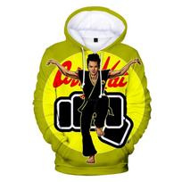 Džemperiai vyrams Cobra Kai TV serialo 3D atspaudas Oversized džemperiai moterims Kasdienis puloveris Mada Hip Hop Harajuku Vaikų drabužiai 5XL yellow