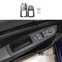 Volkswagen Golf 8 Center Console Gear Shift Carbon Fiber Sticker black