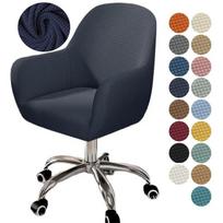 1/2/4/6 vnt. Aukštos kėdės su porankiais užvalkalas Tamprios valgomojo kėdės užvalkalai Polar Fleece Kompiuterio kėdės su porankiais Biuro studijų kėdės užvalkalai 1pc