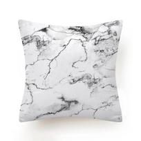 Juodo ir balto marmuro abstraktus užvalkalas pagalvei Namų dekoravimas Pagalvė Sofos pagalvės užvalkalas Sodybos stiliaus Pagalvės užvalkalas Namų dekoras 16x16Inch gray