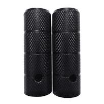 Bicycles Pegs Pedals Antislip Rear Feet Pedals Bike Foot Rest Stunt Pegs Feet Pedals for Road Bike Mountain Bike Cycling 1 black