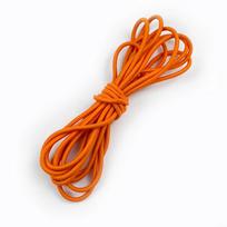 5/10/20M 4mm Meetee Elastingi Raišteliai Drabužiams Plaukų Juostai Tampri Guminė Virvė Diržas Spyruoklinės Elastingos Juostos Pasidaryk Pats Siuvimo Aksesuarai 4mm&5Meters(1Roll) oranžinė
