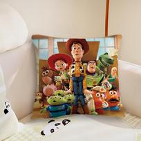MINISO Animacinis T-Žaislų istorija Šauni pagalvės užvalkalas Svetainė Galvūgalis Miegamasis Biuras Pagalvė Pagalvė Sofa Miego laikas Pagalvės užvalkalas 12x12Inch brown