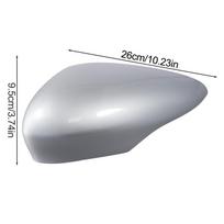 Pakeičiamas kairės pusės veidrodėlio dangtelis, skirtas Ford Fiesta MK7 2008–2017 m. transporto priemonėms Left gray