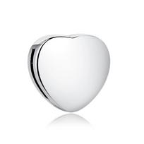 925 svaras sterlingų sidabro širdies dobilo pakabukas Originalūs Reflections klipas tinka Pan prekės apyrankėms Moteriški papuošalai white