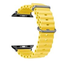 Dirželis Apple watch ultra 3 juosta 49mm 44mm 45mm 46MM 41mm 40mm 38mm 1:1 Originalus Ocean dirželis iWatch serijoms 11 10 9 8 7 se 42mm 44mm 45mm 49mm yellow