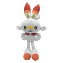 Non-Toxic Pokemon Plush Toy Dragapult Gengar Pikachu Eevee Evolution Scorbunny Cinderace Doll Morpeko Christmas Gift For Kids gray