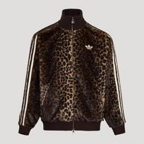 Adidas Originals FW25 JQD TT Sportinis Džemperis Leopardinis Laisvalaikio Striukė KU9407 Azijietiškas Dydis L black