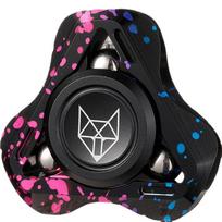 New Metal Spirit Fox Fidget Spinner Toy Adults EDC Antistress Hand Spinner Stress Reliever Toys Children Decompression Desk Toys black