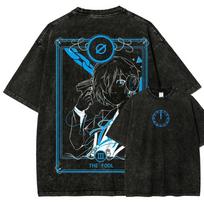 Persona 3 Reload skalbinti marškinėliai asmenybė Drabužiai Tinka visiems sezonams Didelis dydis Unisex Gatvės stilius aukštos kokybės karštas produktas L black