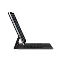Magnetinė Magic Keyboard Dėklas iPad Pro M5 11 Colių Dėklas iPad Pro 11 (M4) Daugiajutiklis lietimui jautrus kilimėlis Klaviatūros dėklas su foniniu apšvietimu iPad Pro 11 M5&English juoda