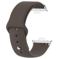 Silikoninis dirželis xiaomi Redmi Watch 6 5 4 Priedai Sportinis Pakeičiamas dirželis apyrankė Xiaomi Band 8/9 pro dirželiams for mi band 9 pro kakavos spalvos