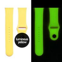 Šviečiantis silikoninis dirželis Apple Watch juostai Ultra2 Sport Loop Apyrankė Iwatch10 9 8 7 6 5 4 Se 49/46/45/41/42/44/42/40/38mm 38 40 41 S10-42mm ML pink